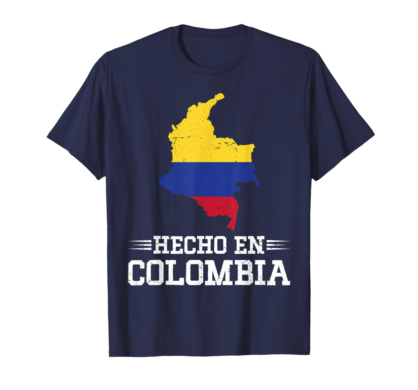Hecho en Colombia Colombian Heritage Colombian Flag T-Shirt