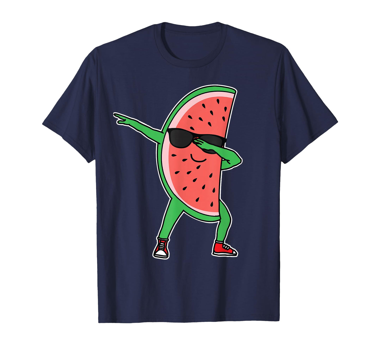 Watermelon Kawaii Dabbing Watermelon T-Shirt