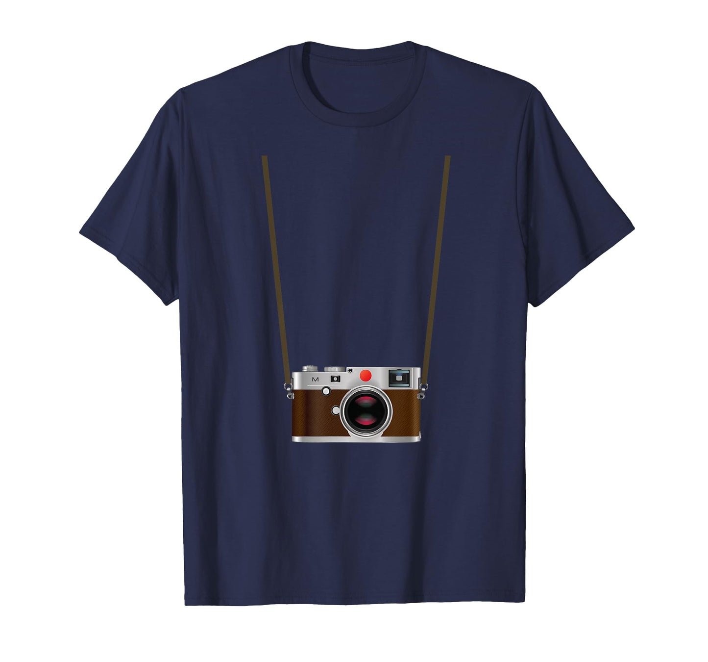 Fake Tourist Camera Holiday Vacation Photographer T-Shirt