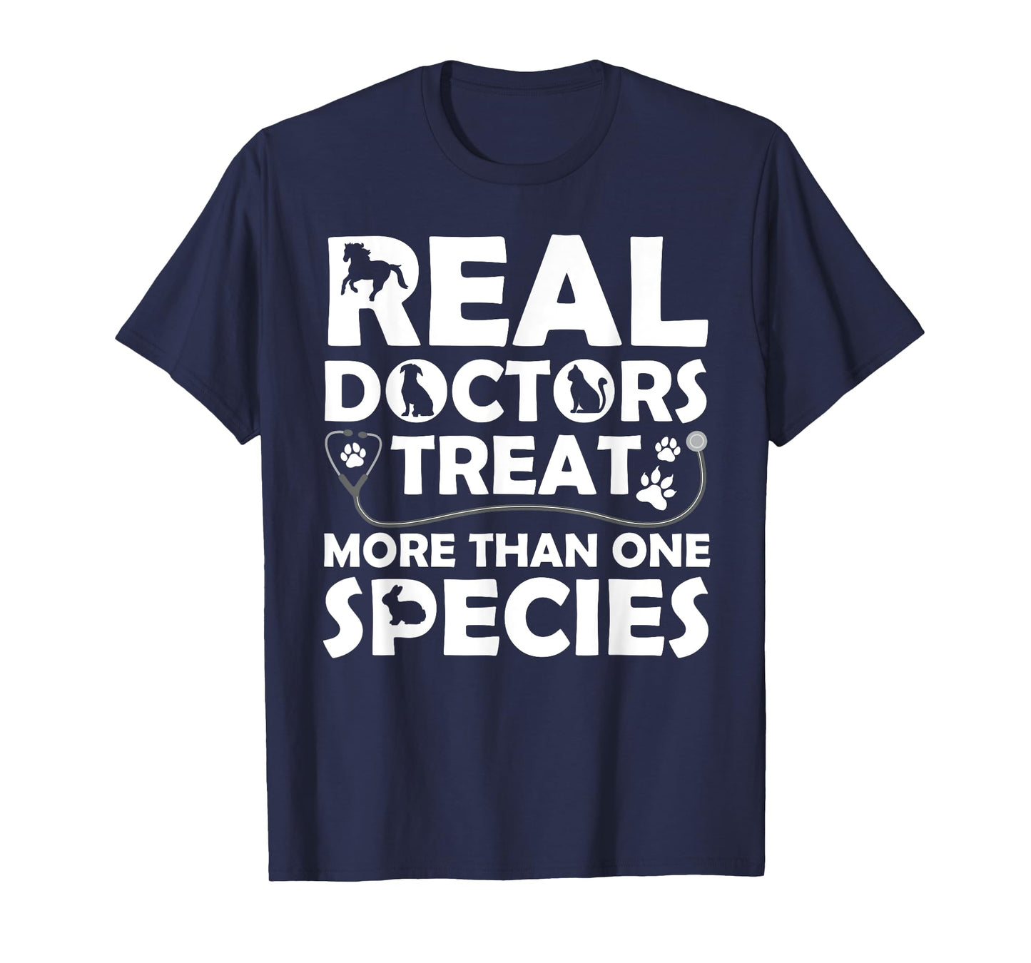 Cool Veterinarian Design For Men Women Veterinary Pet Doctor T-Shirt