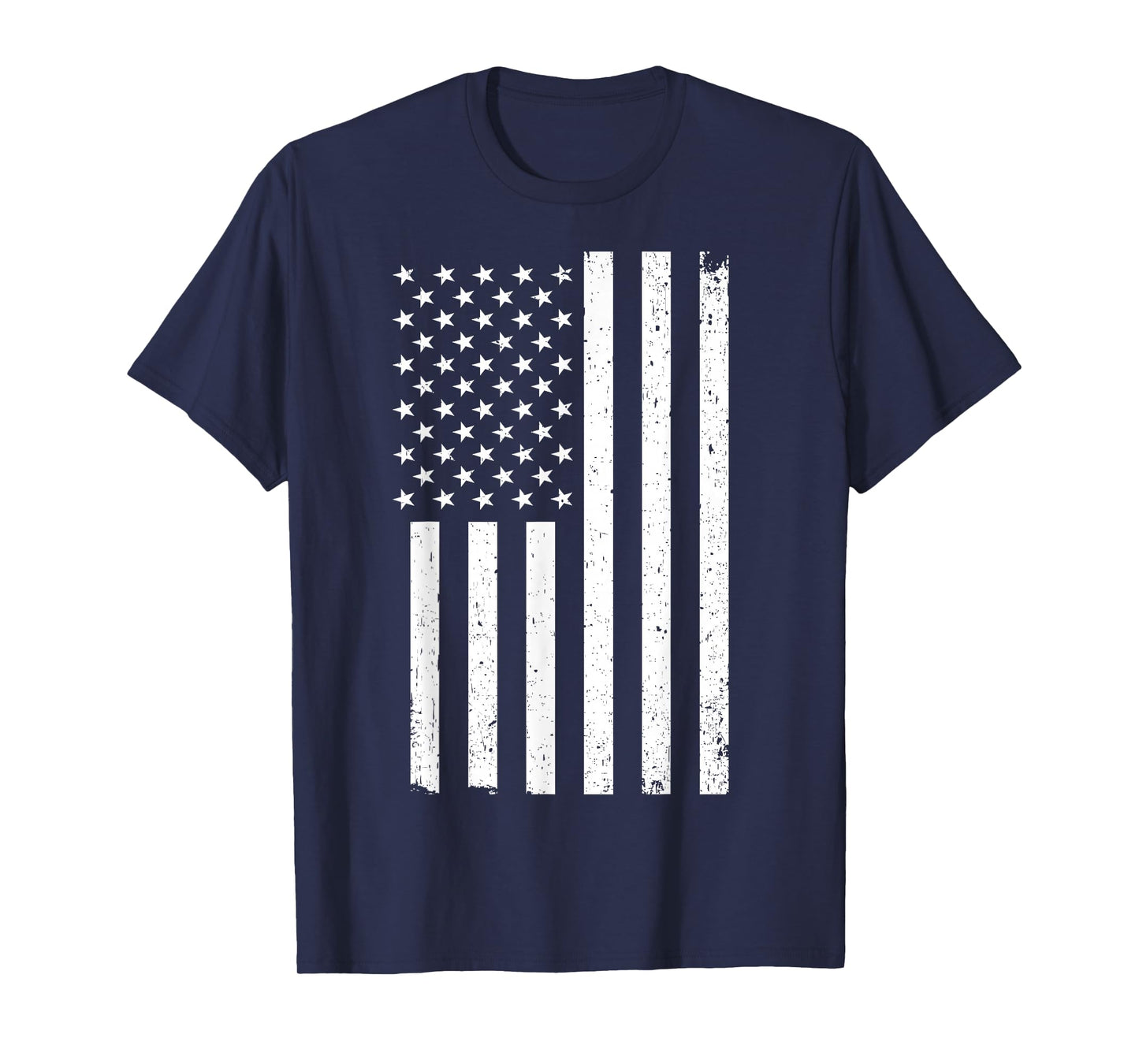 Stars & Stripes USA Flag Patriotic America: Men's & Women's T-Shirt