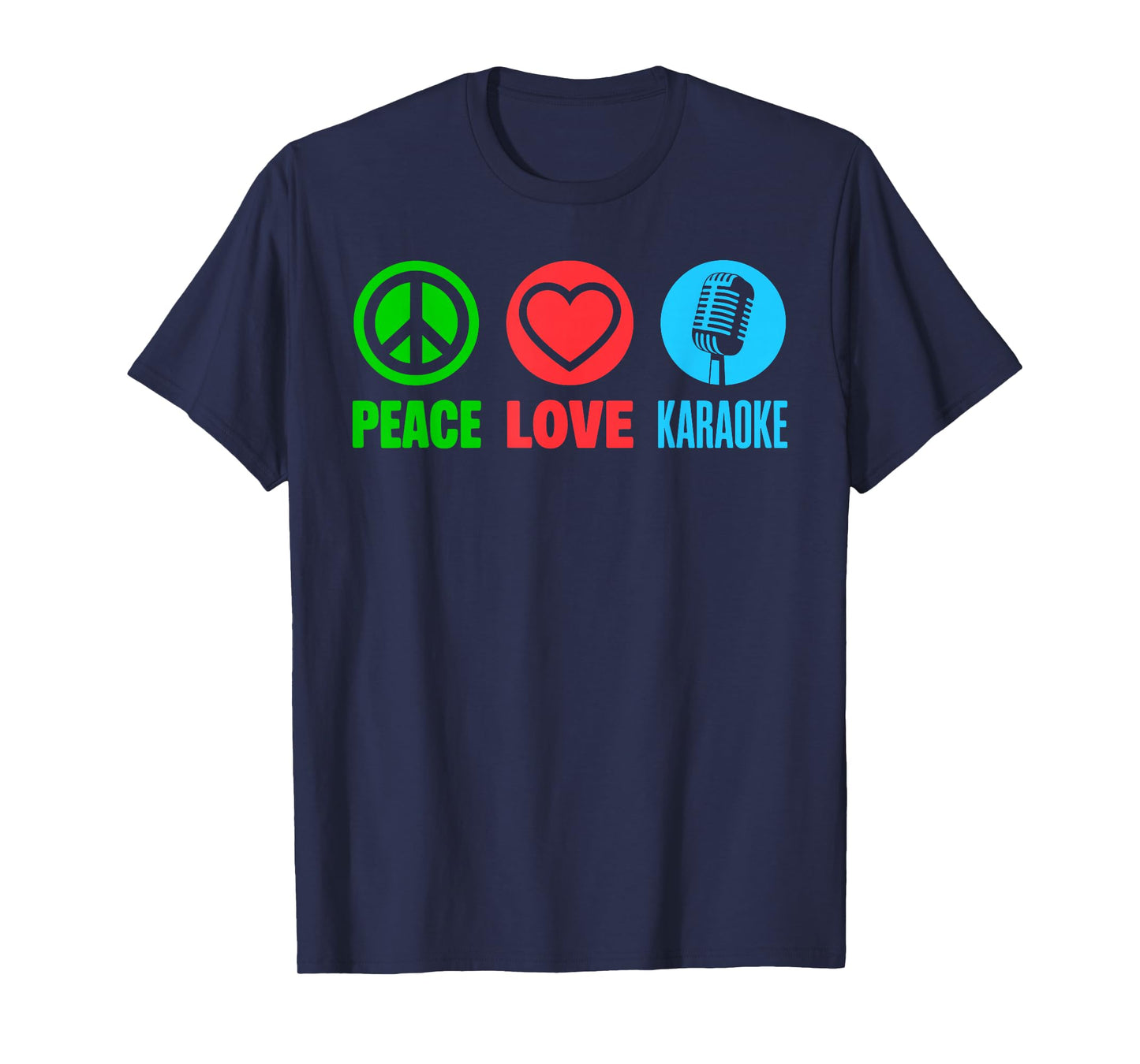 Funny Karaoke Design For Men Women Kids Music Karaoke Lover T-Shirt