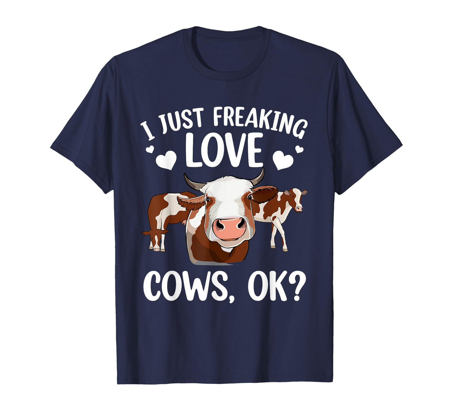 Cool Cows For Men Women Cow Lover Farmer Cattle Farm Animal T-Shirt