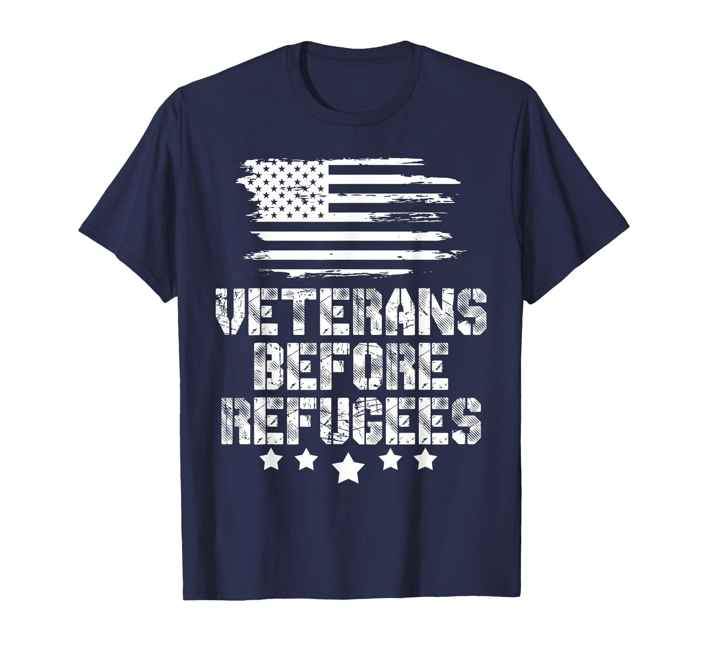 Veterans Before Refugees T-shirt T-Shirt