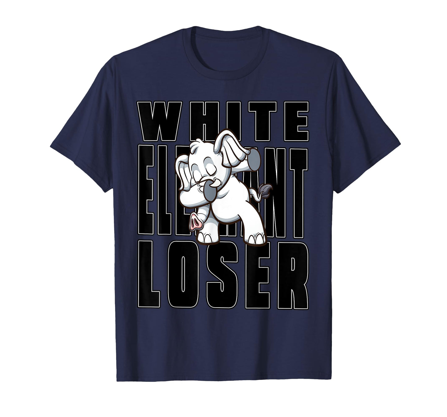 Gag Gift Funny White Elephant Gift Ideas Pacaderm Dab T-Shirt