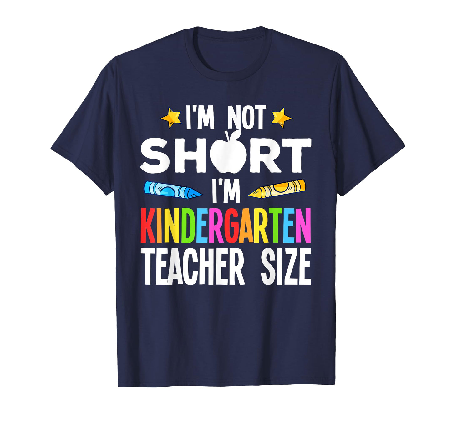 Cool Kindergarten Teacher Art for Men Women Preschool Kinder T-Shirt Small