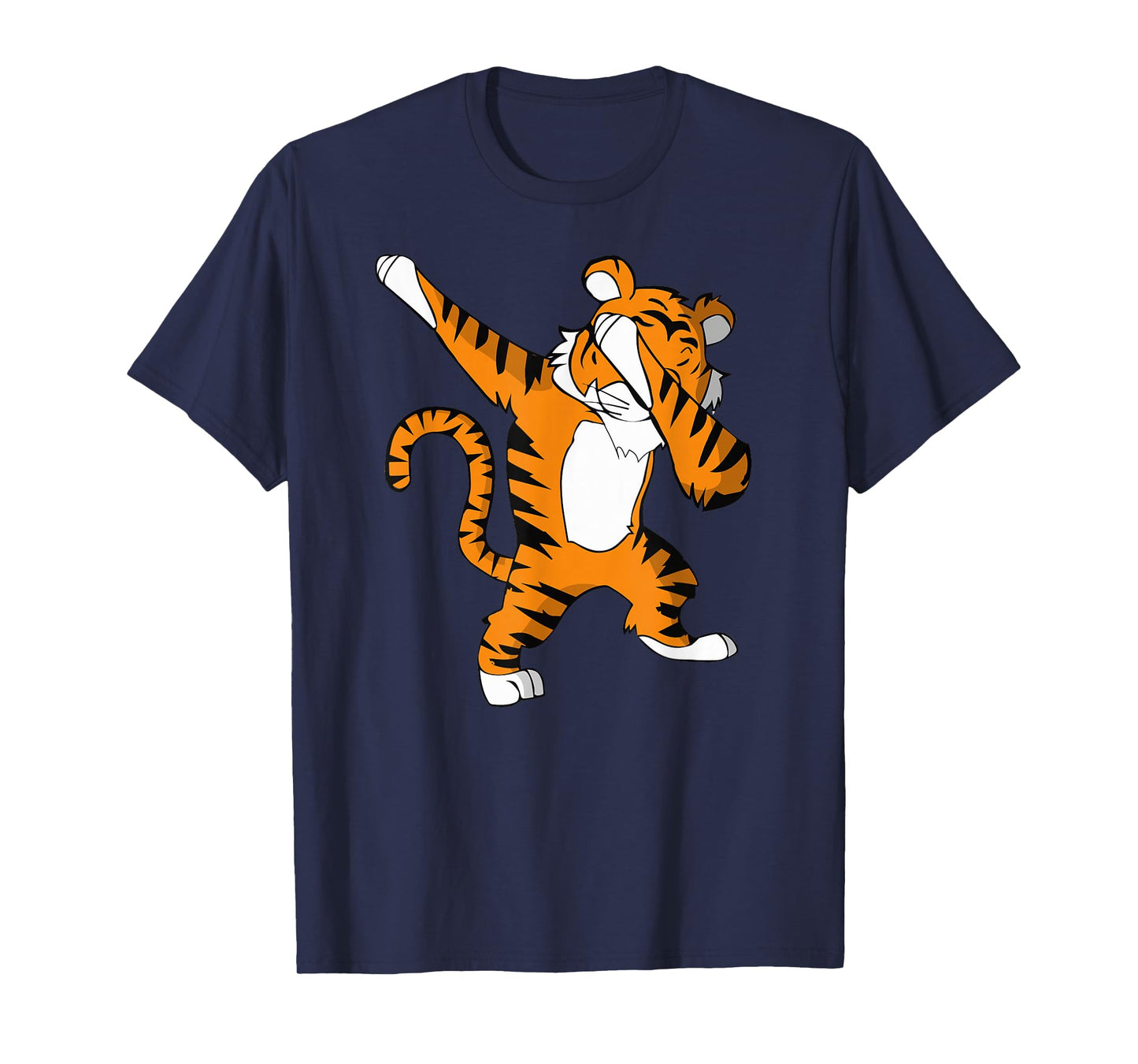 Funny Tiger Dabbing Tiger Dab Men Women Kids Girl Teen T-Shirt