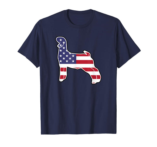 Americana 4th of July Show Goat T-Shirt