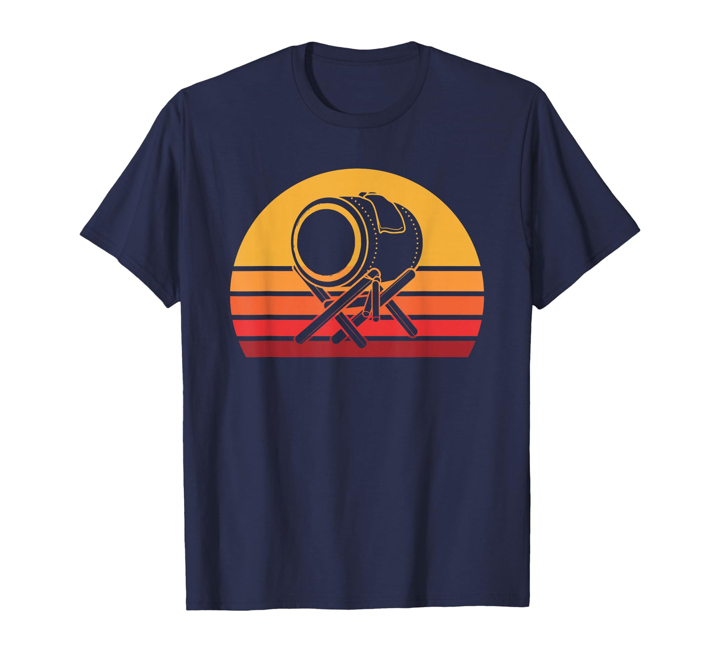 Retro Taiko Drum Shirt, Vintage Japanese Drumming Tee Gift T-Shirt