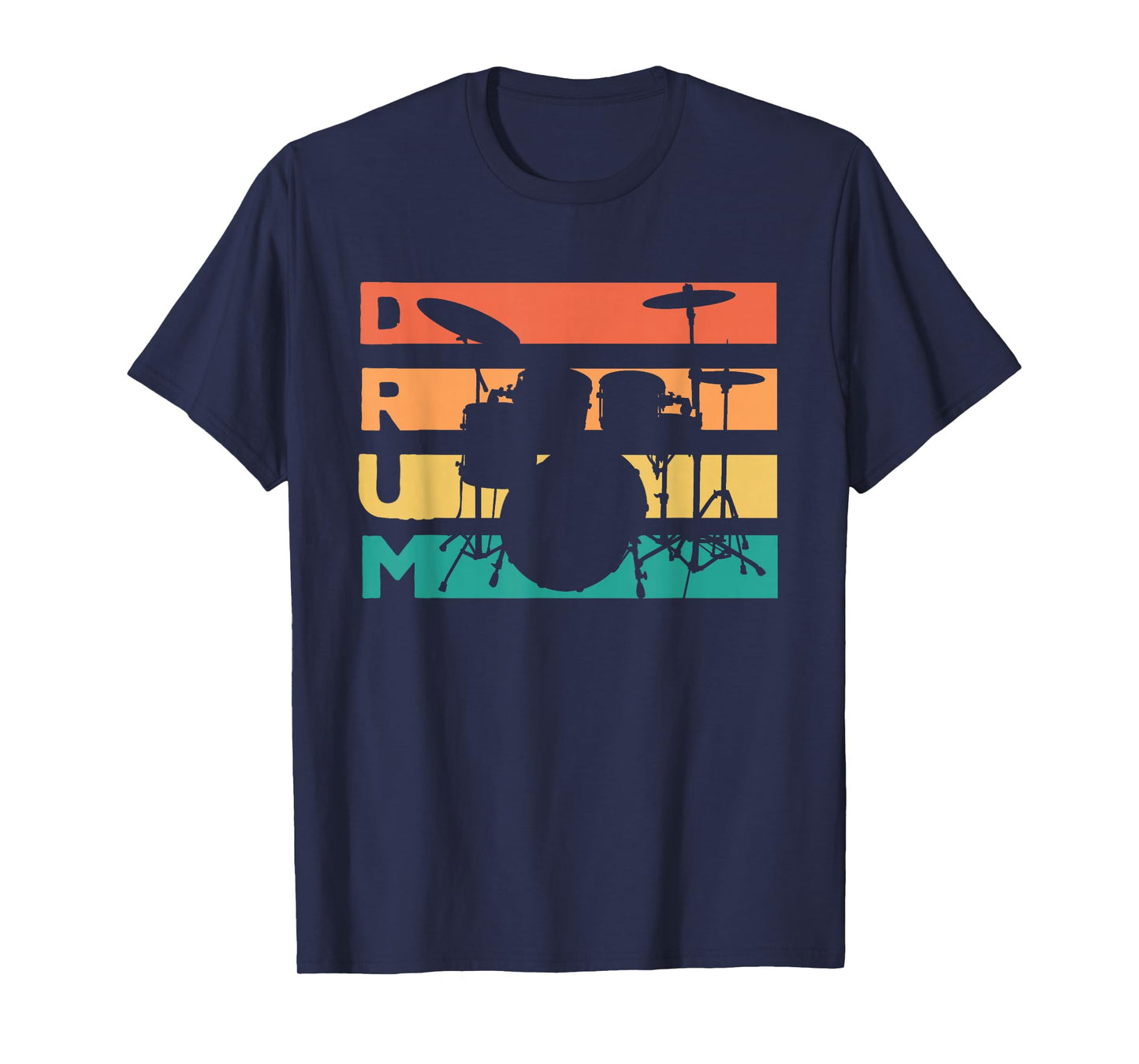 Retro Vintage Drum Set - Percussionist & Drummer T-Shirt