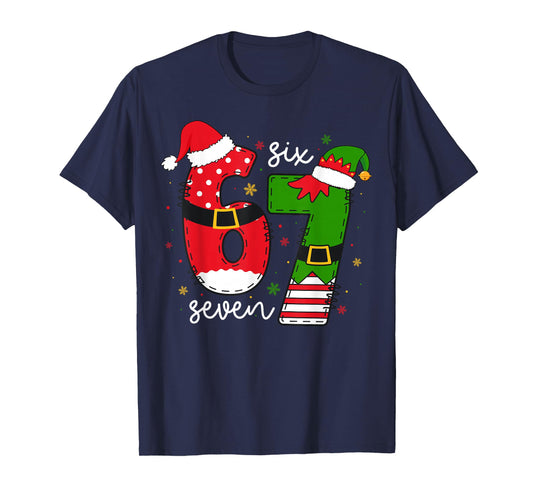 67 Meme Six Seven for Kids Women Men Boys Girls Christmas T-Shirt
