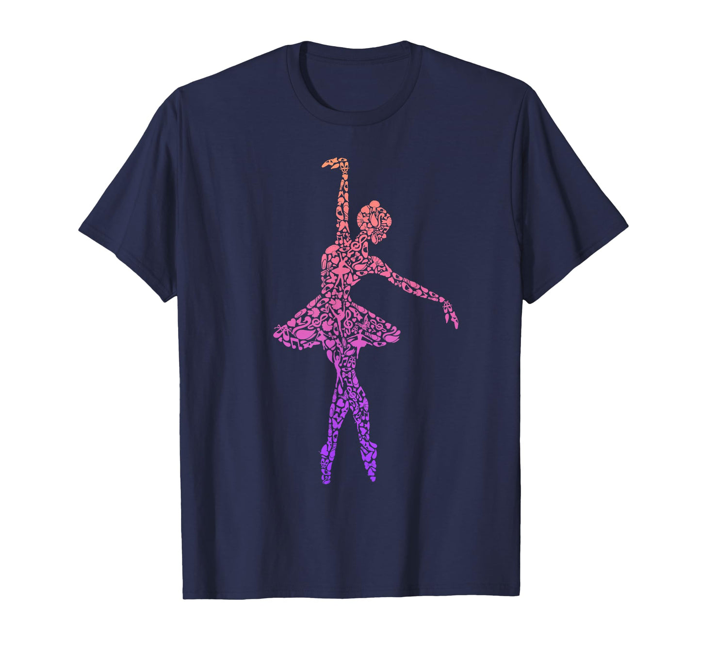 Ballet Ballerinas Women Kids Girls Ballet Dancer T-Shirt