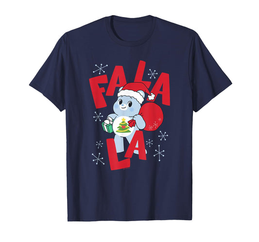 Care Bears Christmas Wishes Bear Fa La La Snowflake Logo T-Shirt
