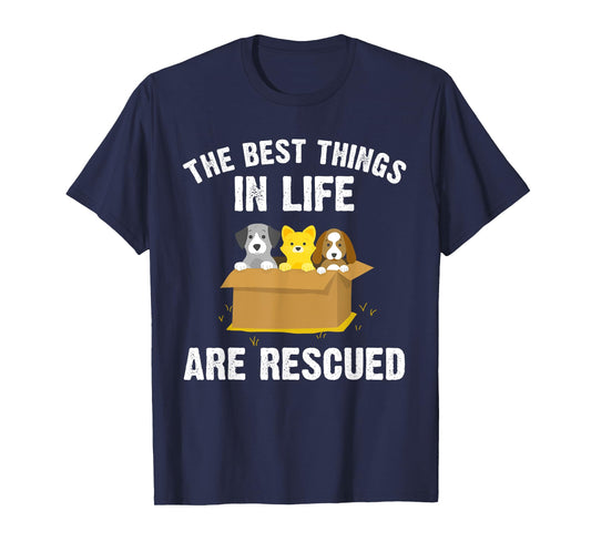 Cool Animal Rescue Art For Men Women Animal Rescuer Lover T-Shirt