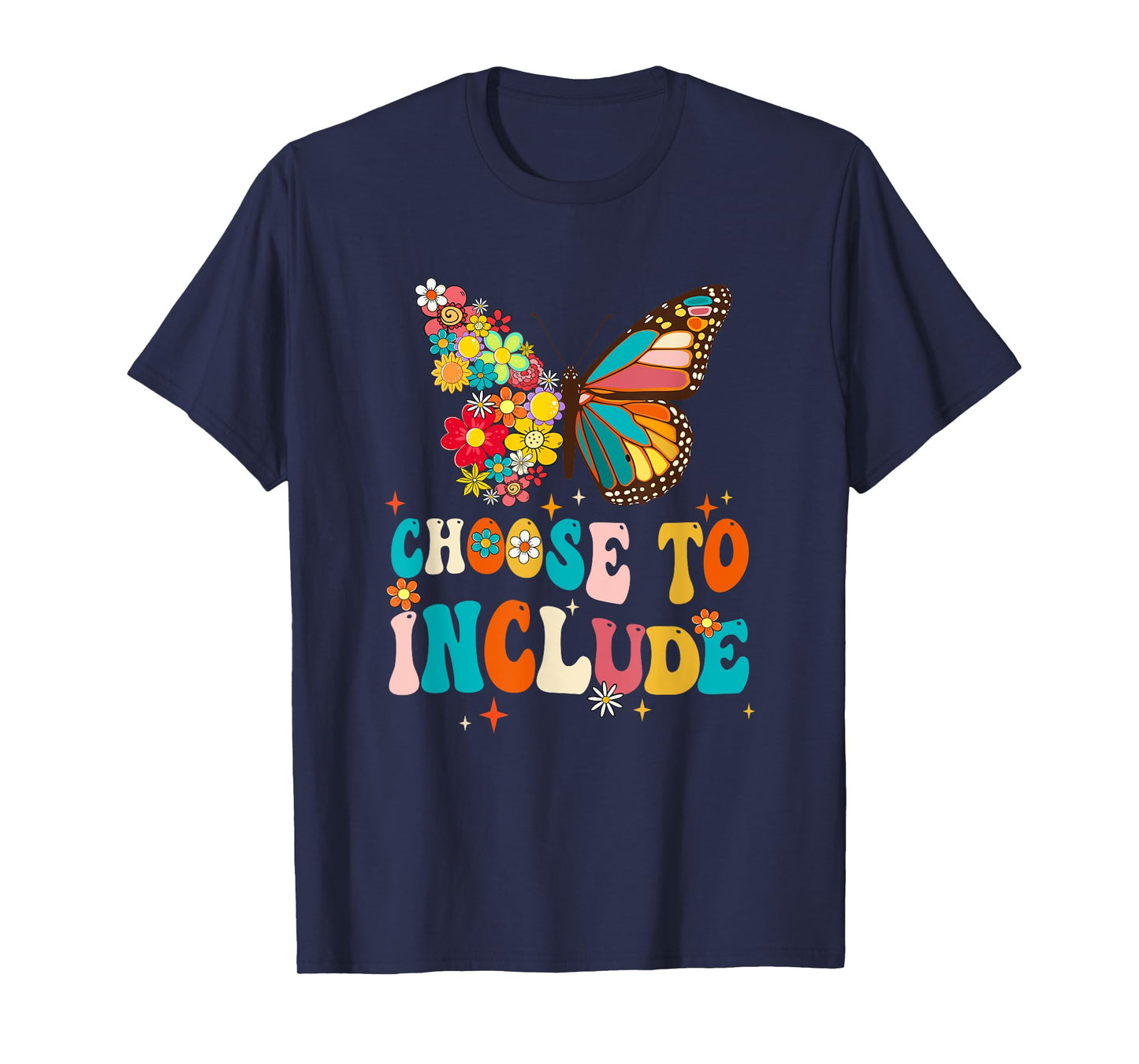Choose To Include Teacher Special Education Autism Awareness T-Shirt