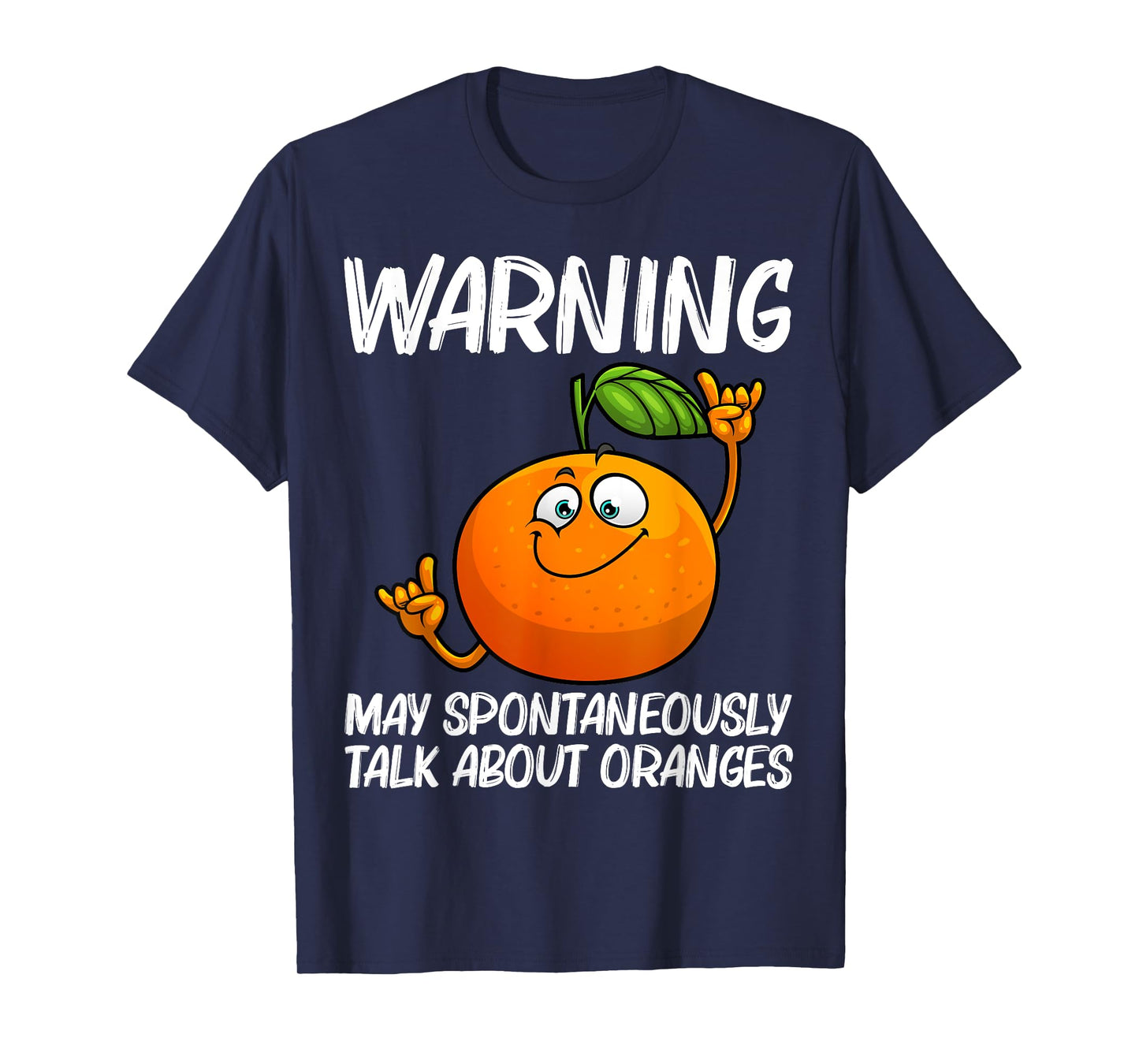 Cool Orange For Men Women Tropical Fruit Citrus Dance Food T-Shirt