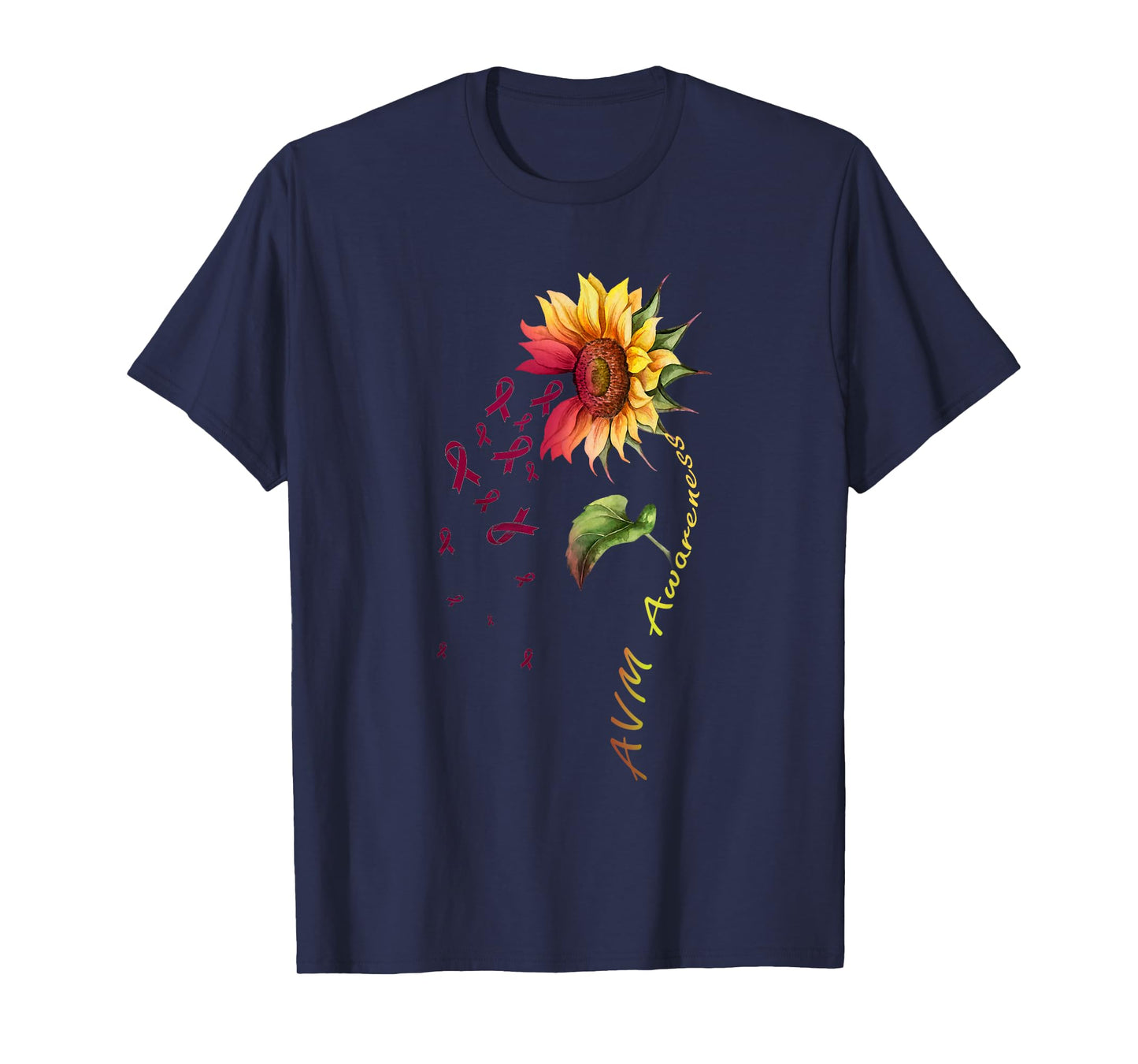 AVM Awareness Sunflower Shirt T-Shirt