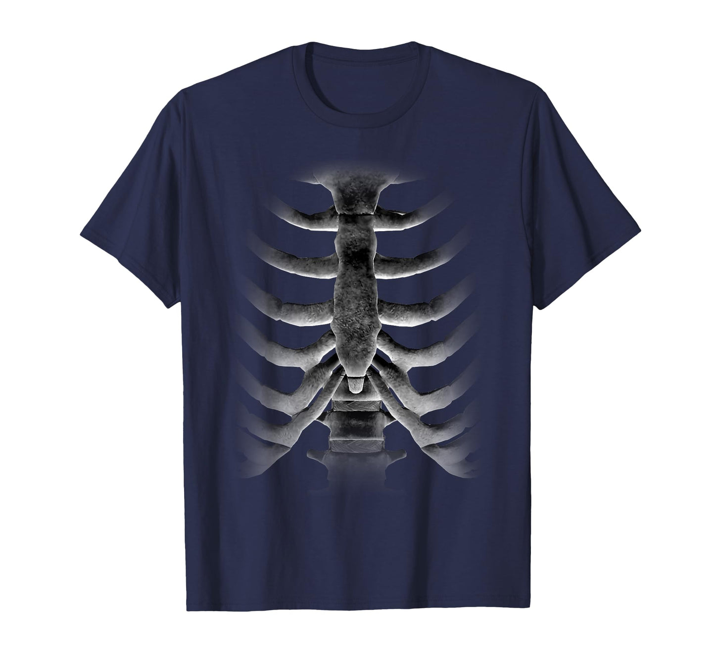 Skeleton Chest T-Shirt Rib-Cage Bones Halloween X-Ray Gift T-Shirt