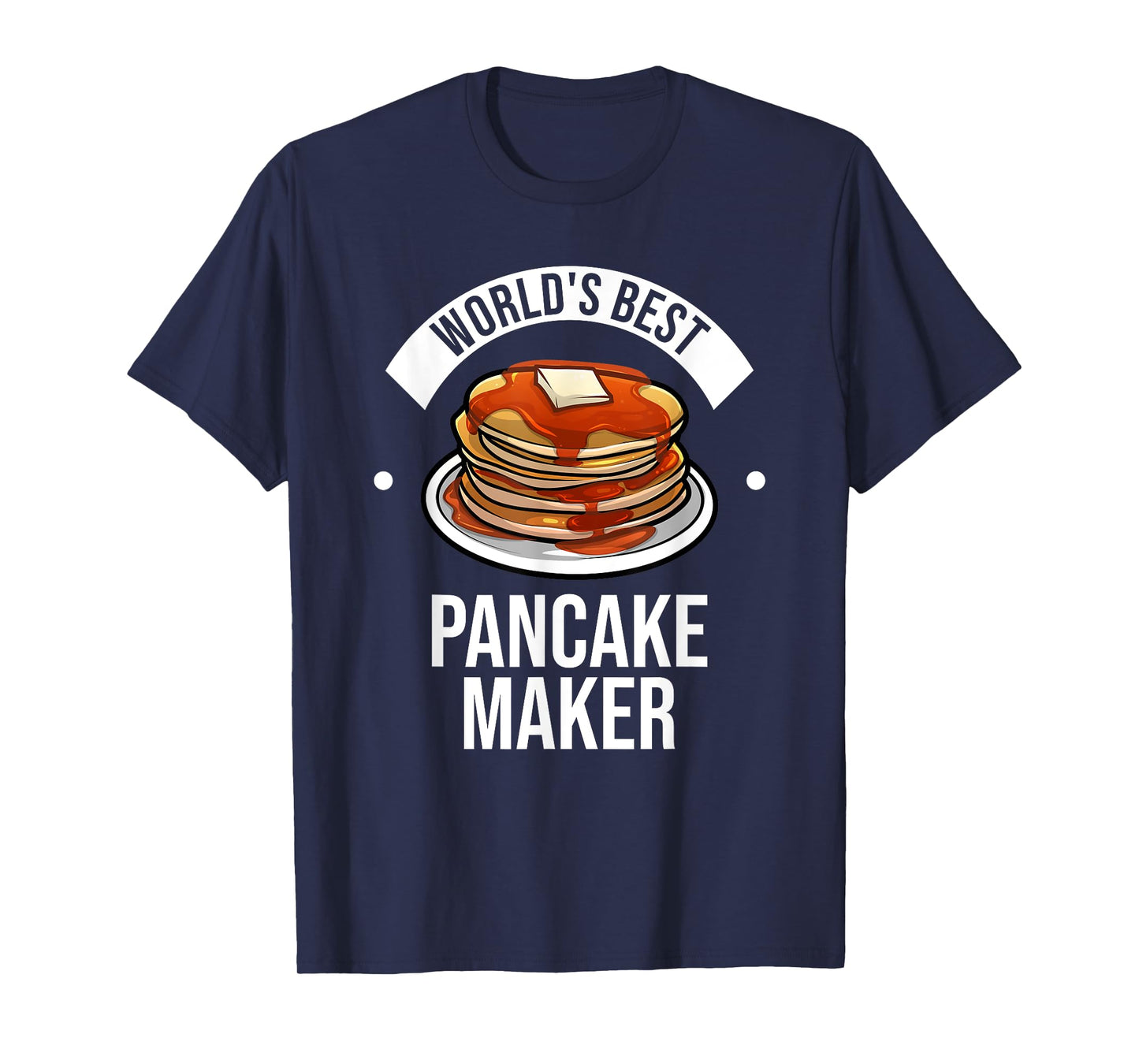 Cute Pancake Design For Men Women Pancake Maker Dessert Food T-Shirt