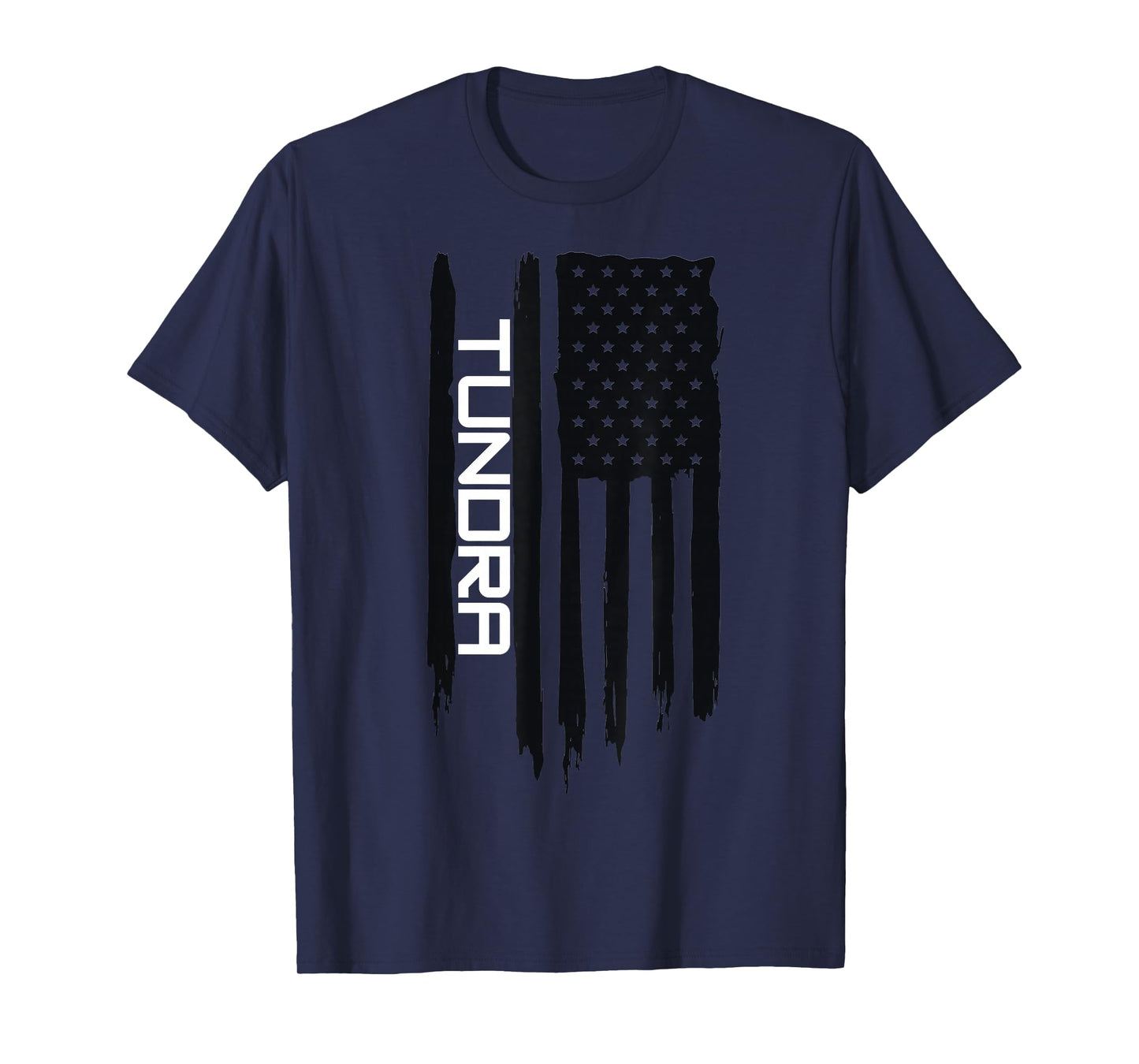 Alaskan Rugged Tundra American Flag USA T-Shirt