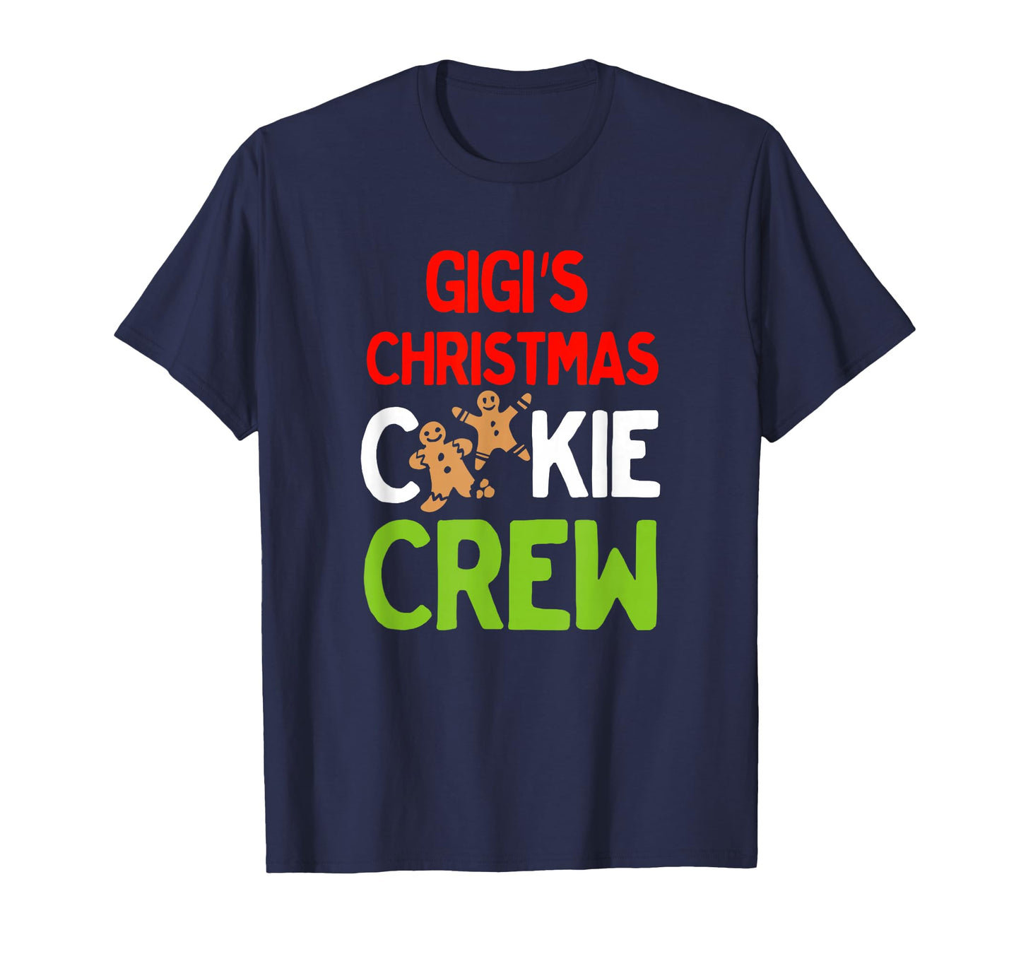 Cute Gigi's Christmas Cookie Crew for Grandkids and Families T-Shirt