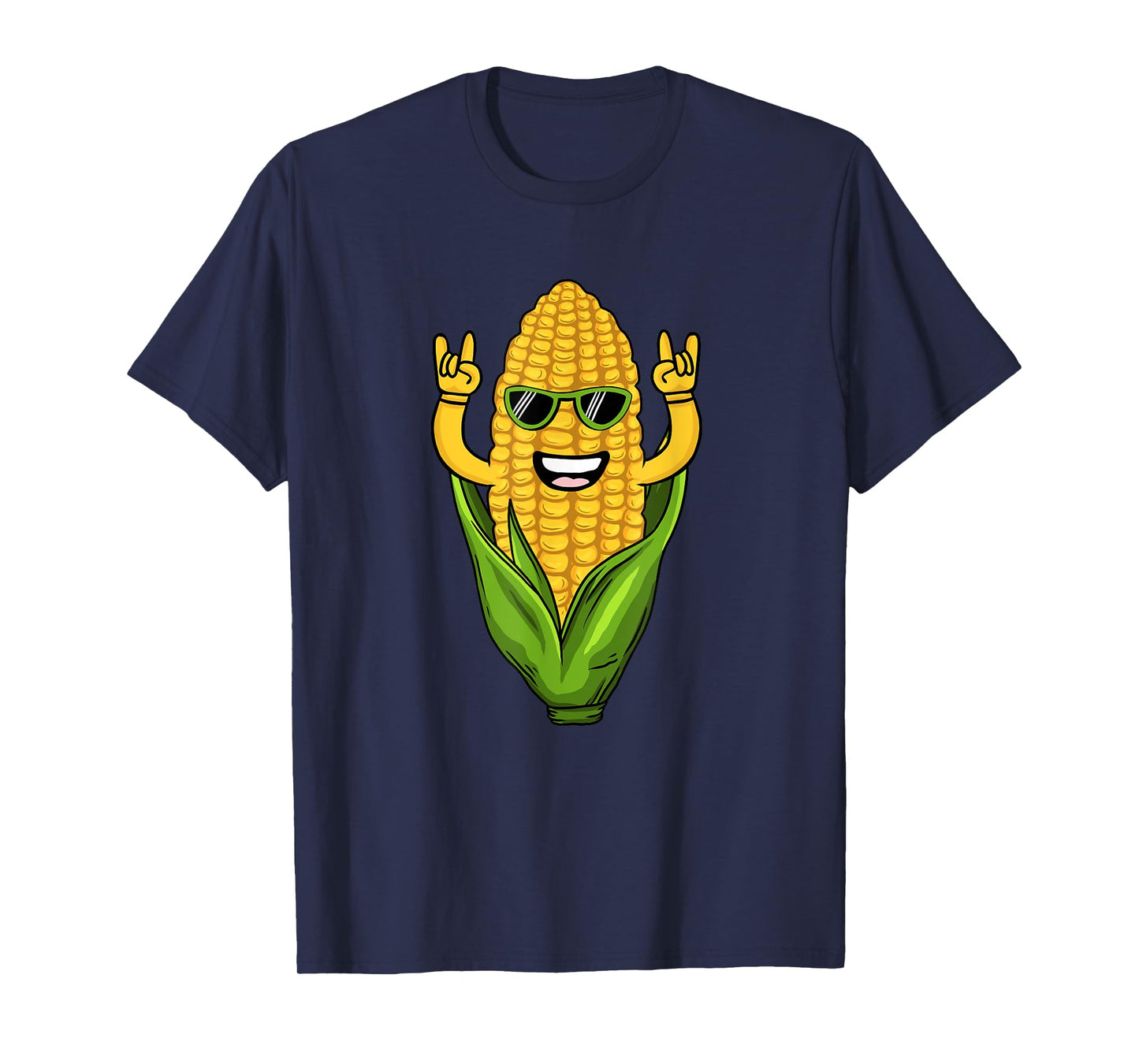 Cool Corn Art Men Women Farmer Dancing Corn On Cob Farming T-Shirt
