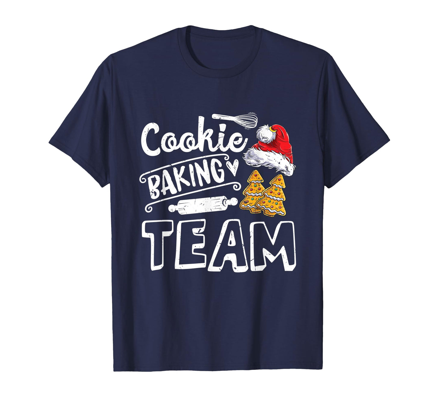 Cookie Baking Team Christmas Squad Xmas Crew m Gingerbread T-Shirt