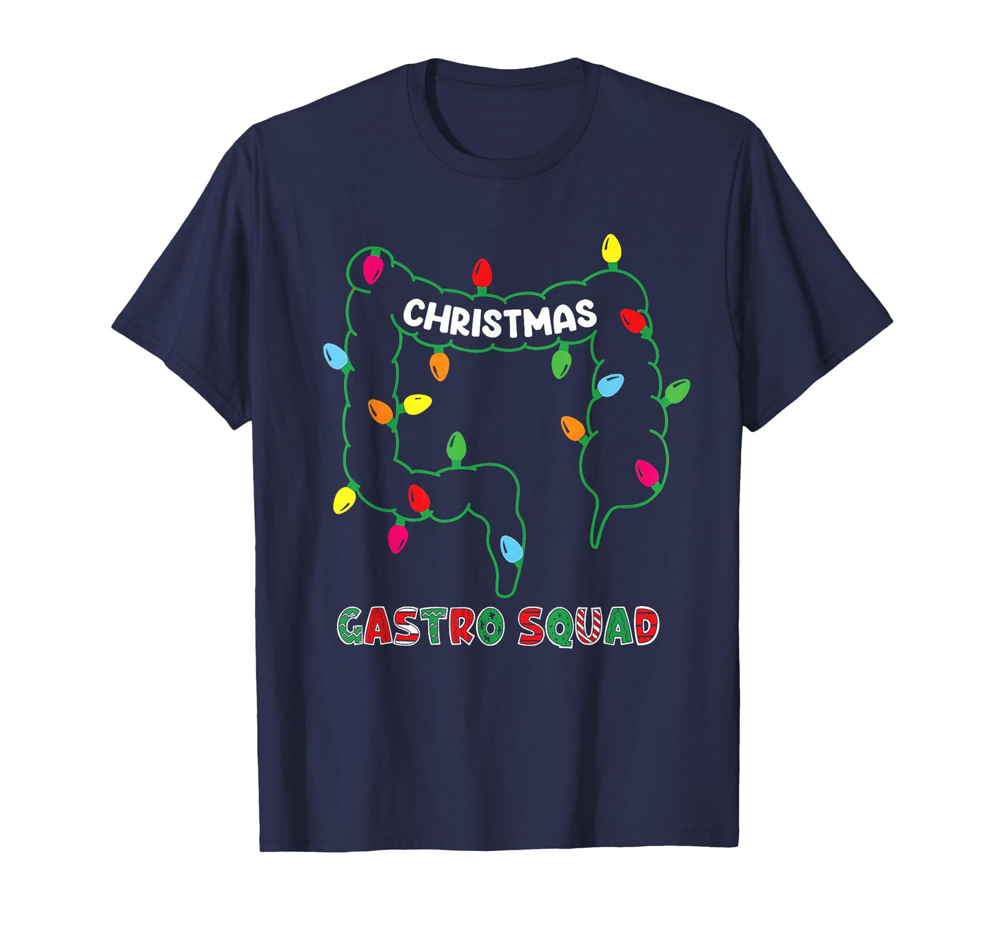 Christmas Gastro Squad Funny Doctor Nurse Holiday T-Shirt