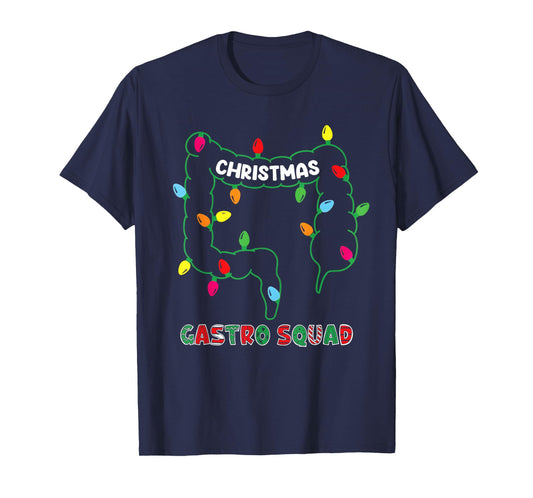 Christmas Gastro Squad Funny Doctor Nurse Holiday T-Shirt