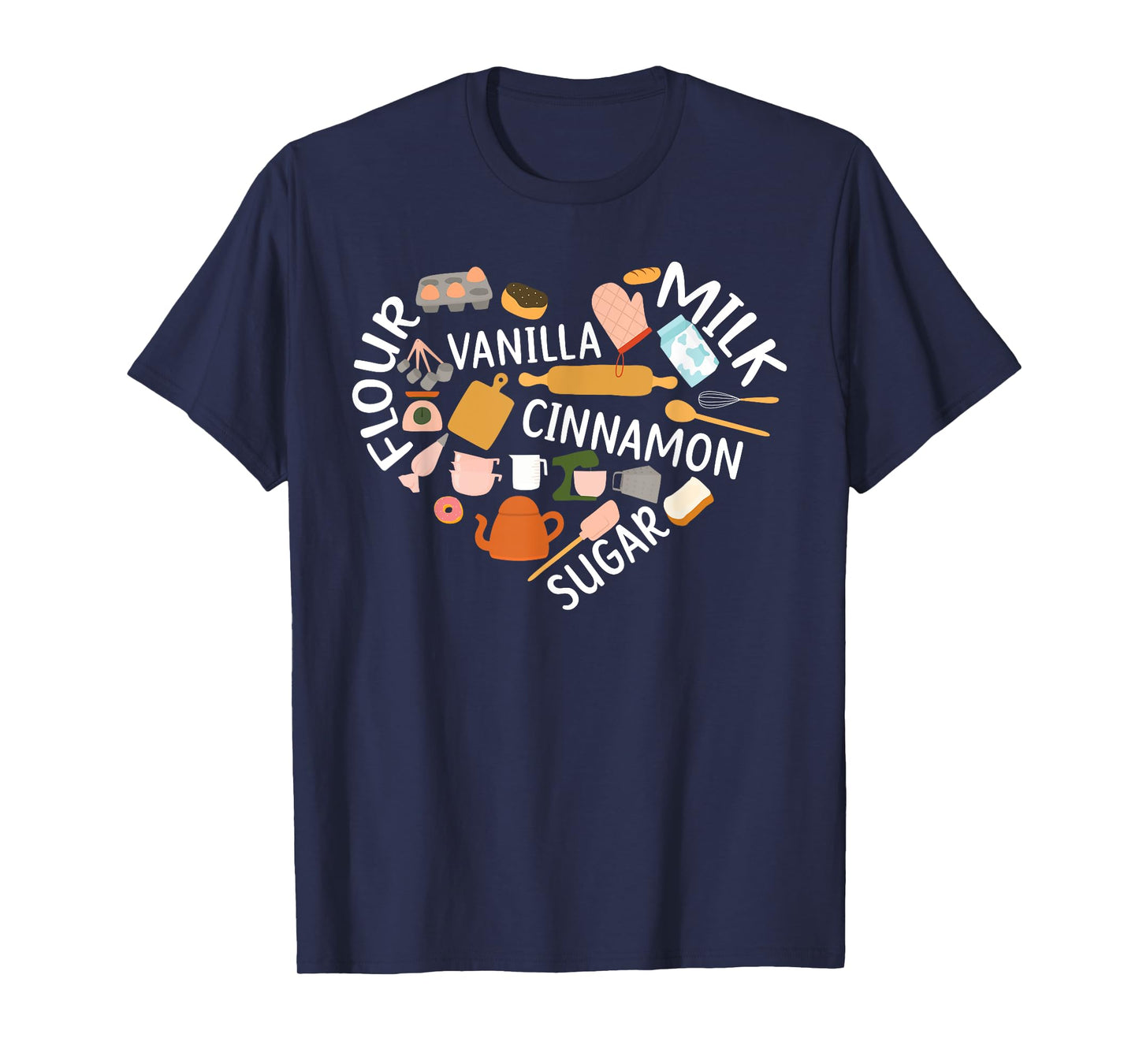 Baking Lover Pastries Confectionery Baker Bake T-Shirt