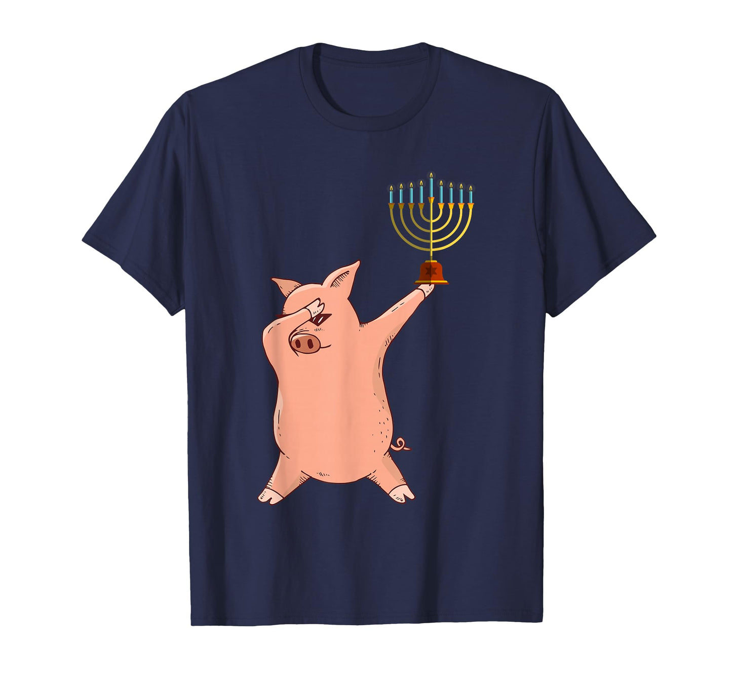 Dabbing Pig Hanukkah T-Shirt