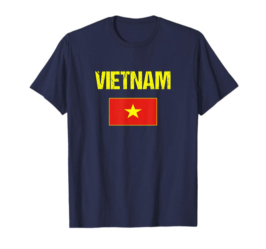 Vietnam T-shirt Vietnamese Flag Tee For Men Women Youth Kids T-Shirt