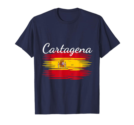 Cartagena Spain Flag Espana Espanol Matching Spanish T-Shirt