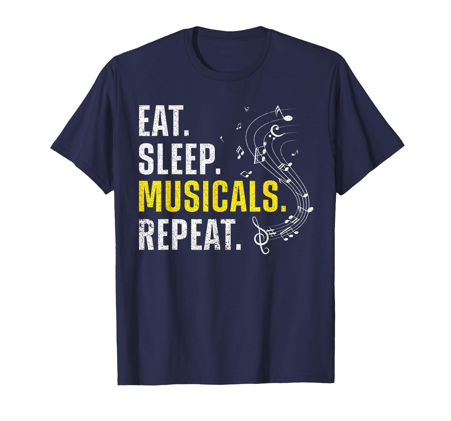 Cool Musical Design For Men Women Broadway Musical Theatre T-Shirt