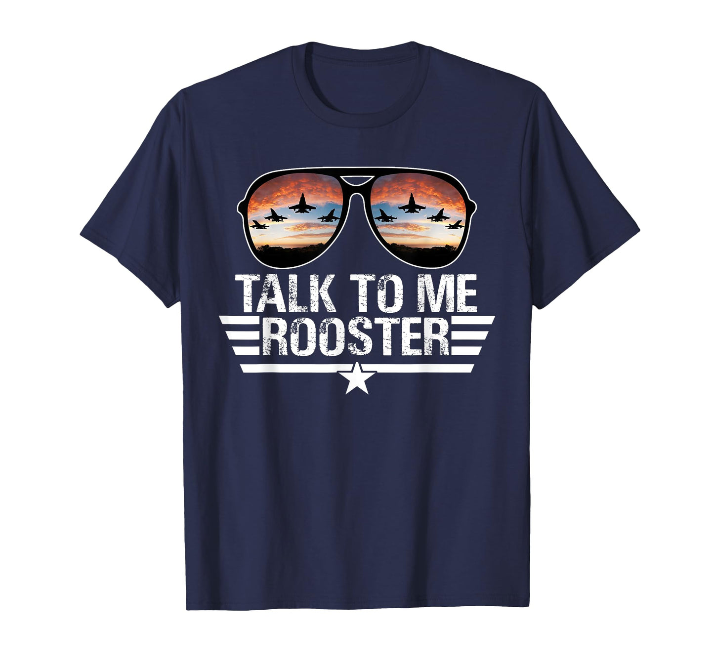 Talk To Me Rooster T-Shirt, Black