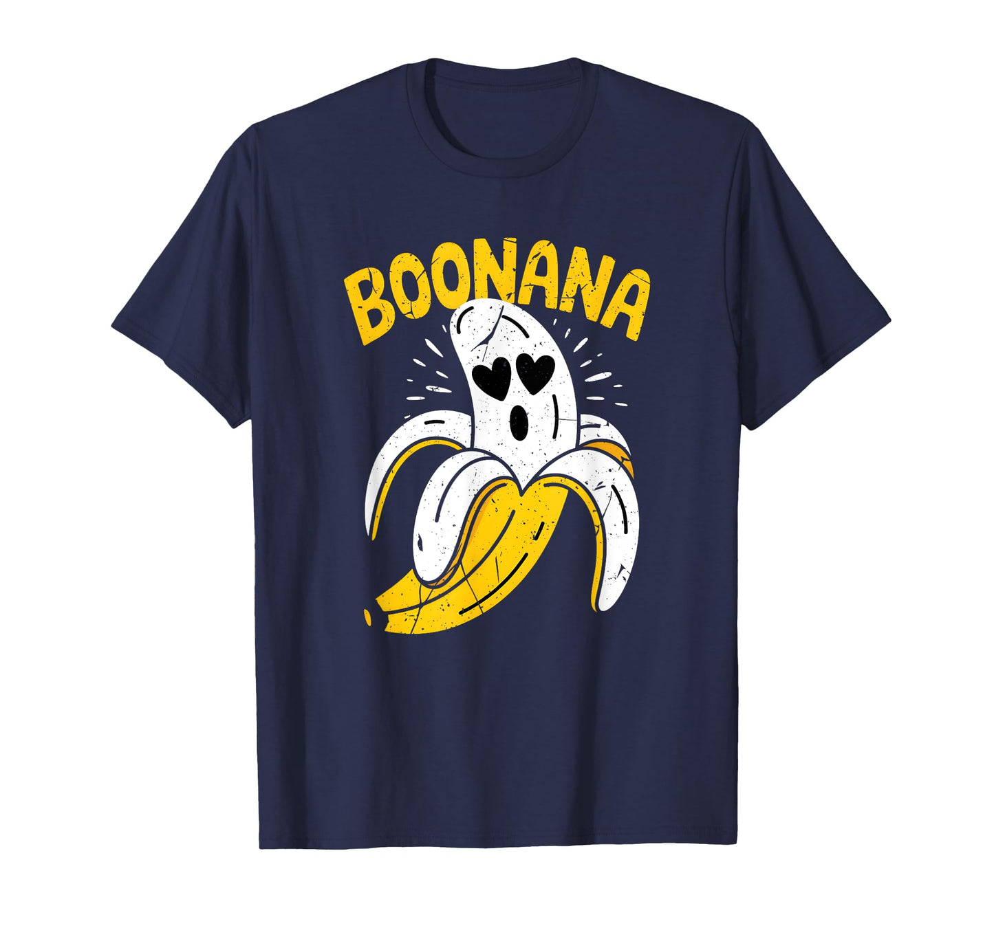 Boonana Banana Ghost Funny Halloween Shirt – Cute Spooky T-Shirt