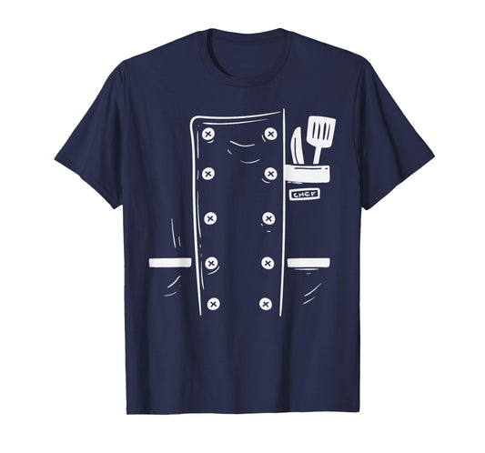 Chef Cooking Uniform Easy Lazy DIY Halloween Costume Boys T-Shirt