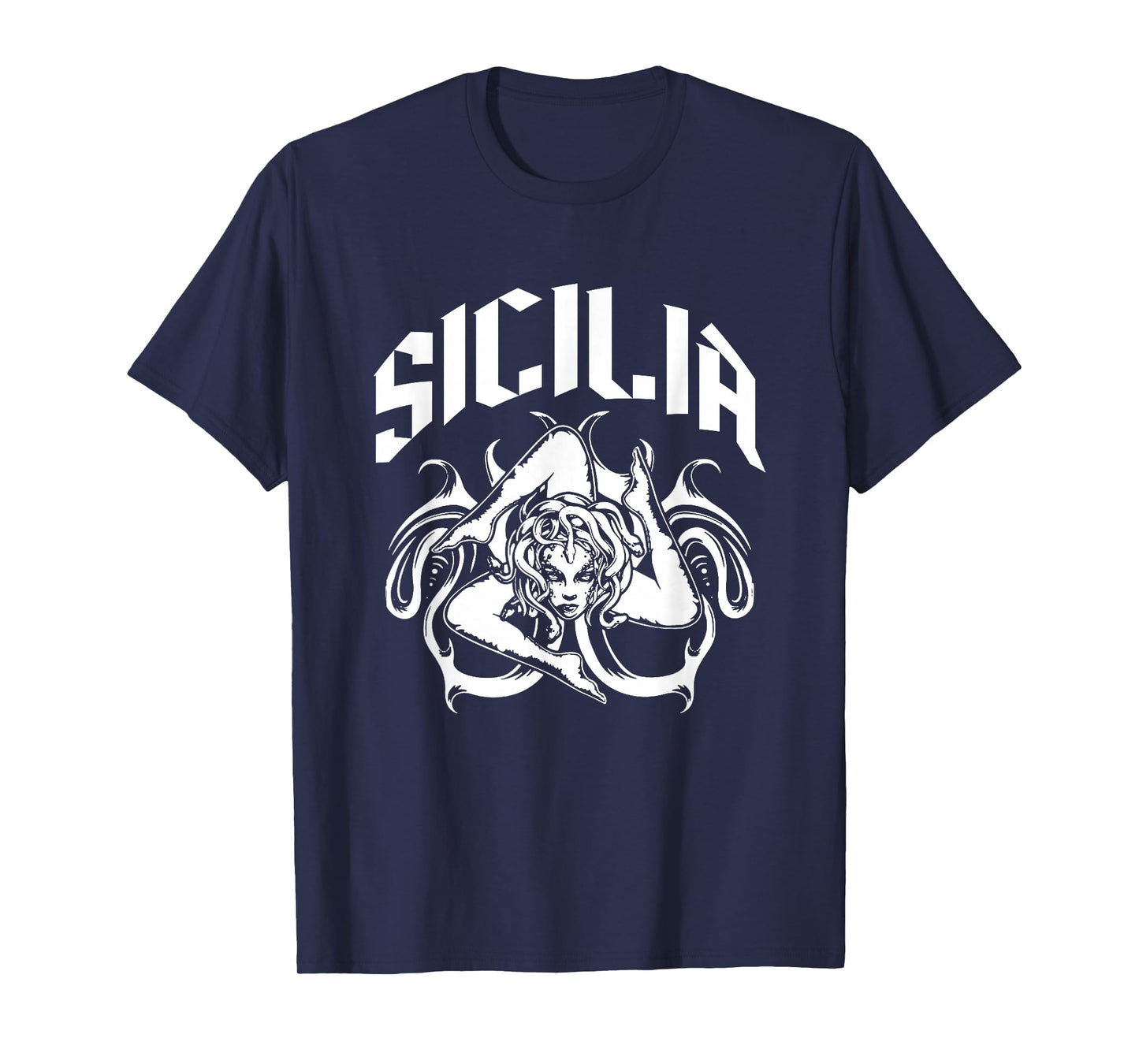 Sicilia Flag Sicily Palermo Italy T-Shirt