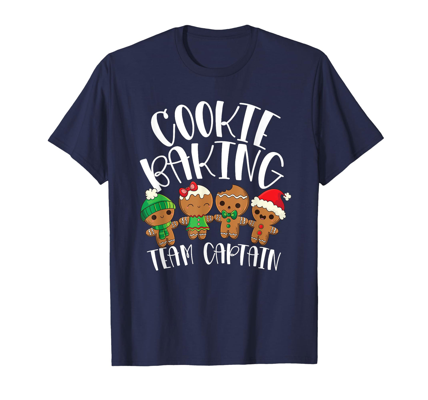 Cookie Baking Team Captain Christmas bakers Gingerbread Gift T-Shirt