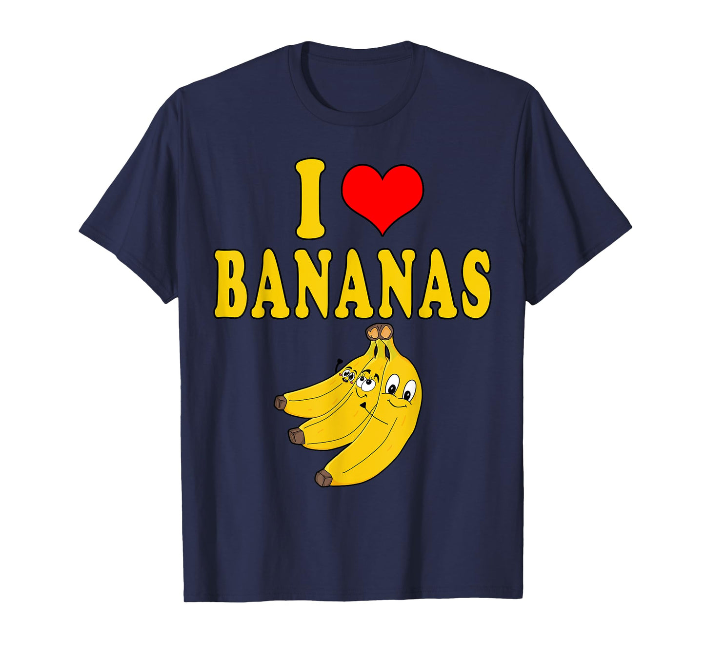 I Love Bananas Funny Costume T-Shirt