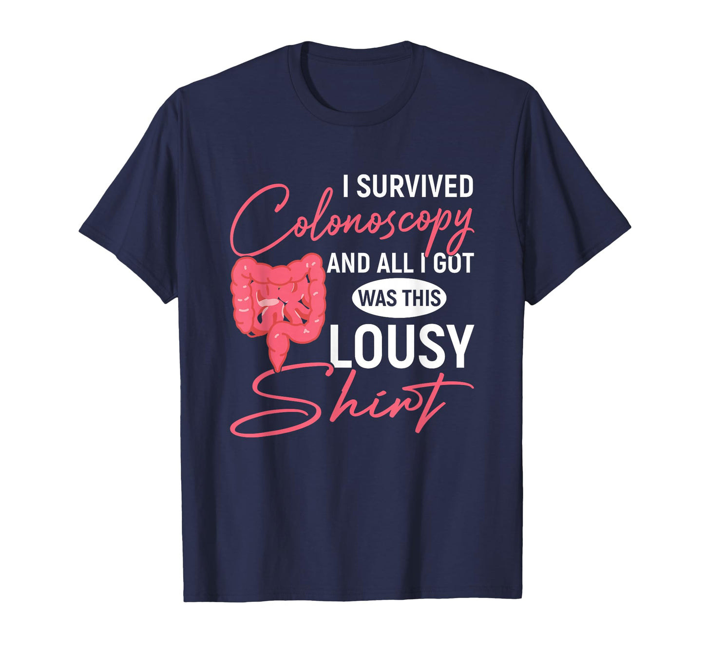 Colonoscopy Endoscopy T-Shirt, Small, Black