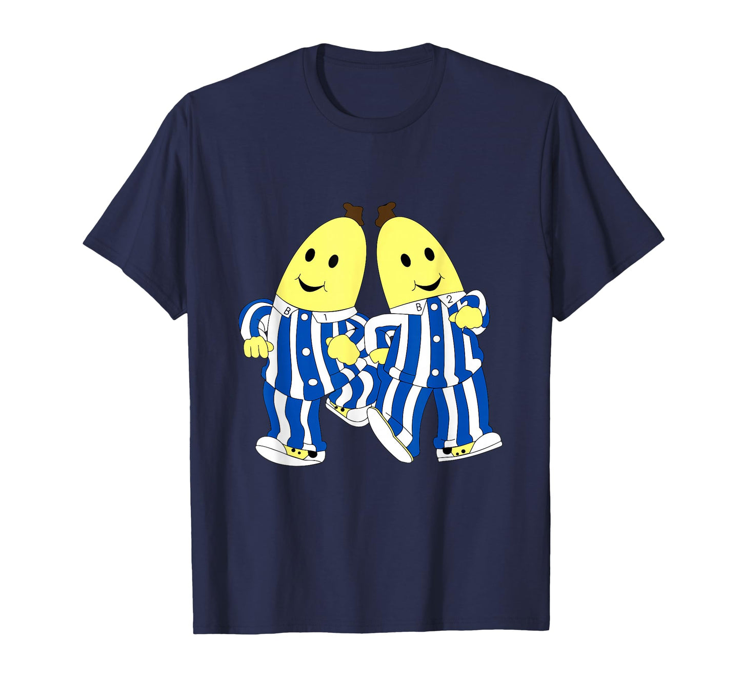 Funny Bananas in Pajamas B1 B2 Cute Stars T-Shirt T-Shirt