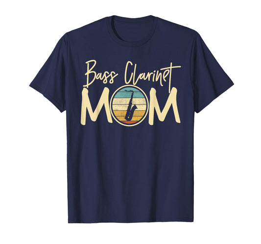 Bass Clarinet Mom Lover - Funny Marching Band For Mother T-Shirt
