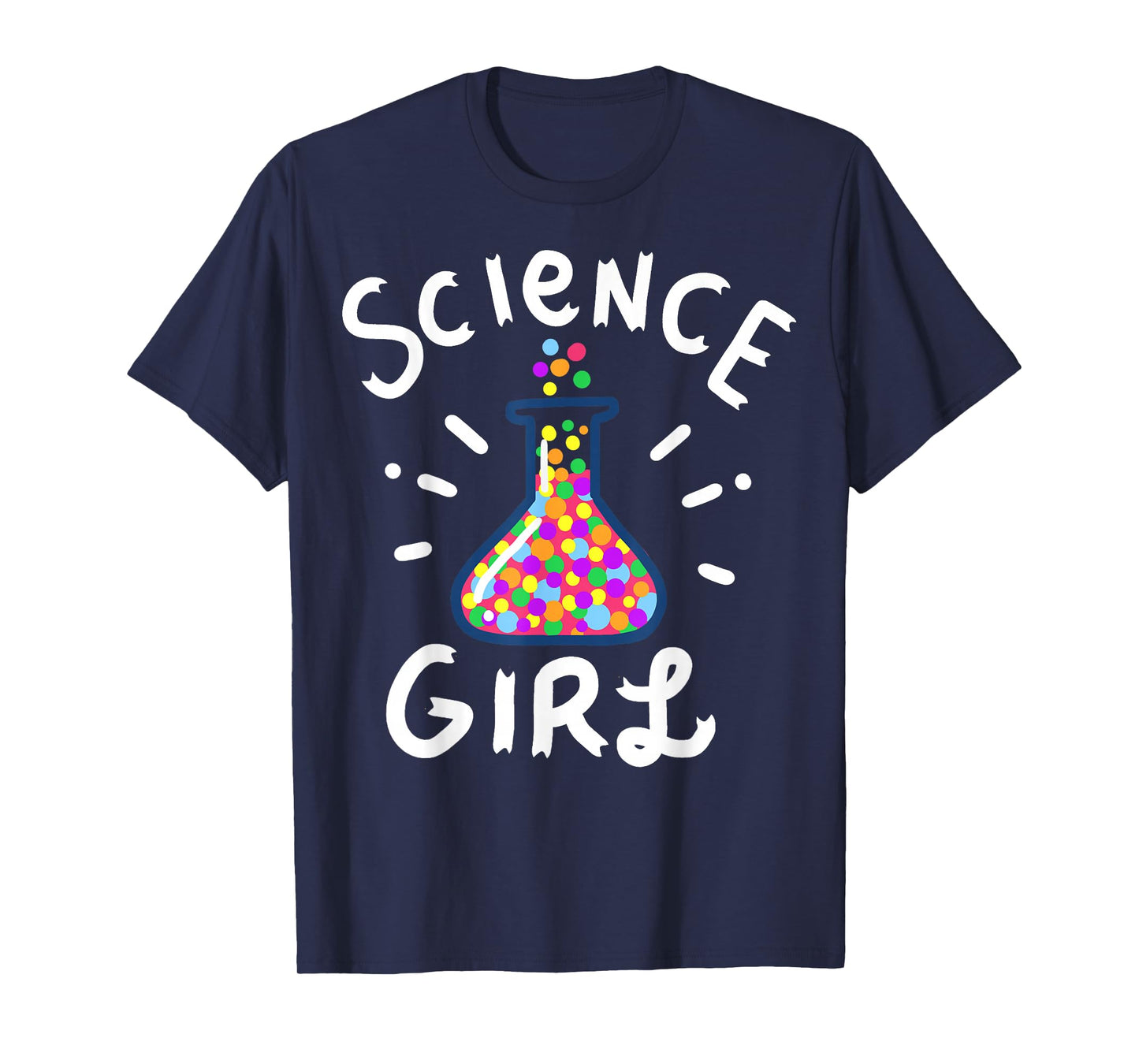 Science Girl Chemistry Biology Student Teacher T-Shirt Small