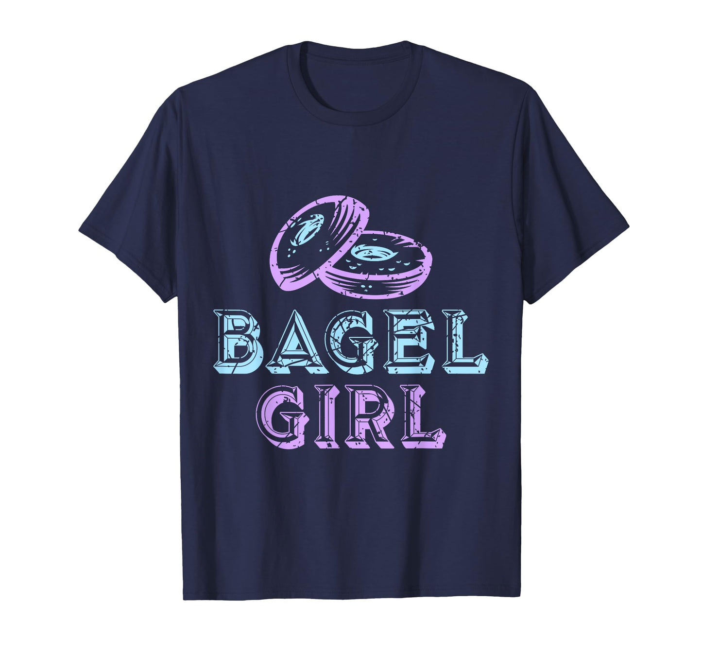 Bagel Girl Funny Bagel Lover Costume Gift T-Shirt