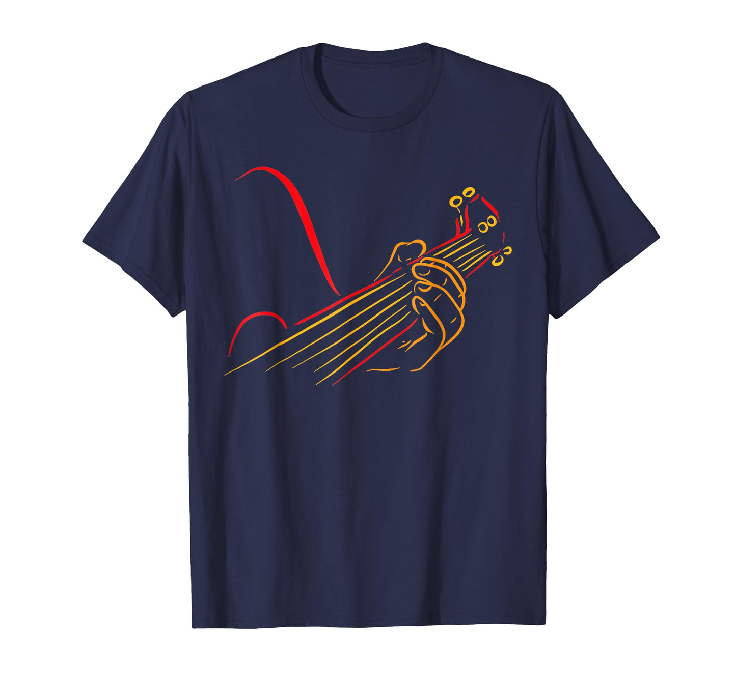 Playing Guitar Guitarist Music Life Funny T-Shirt