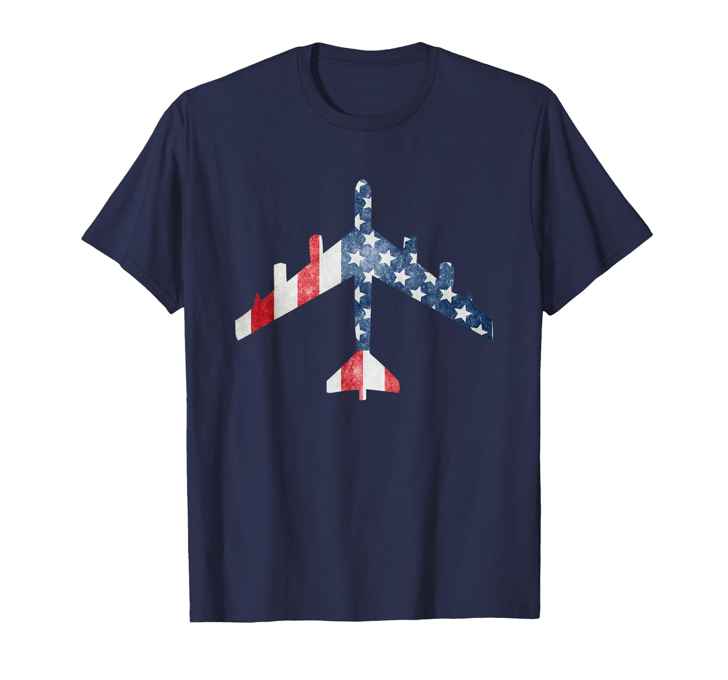 B-52 Stratofortress American Flag Military Airplane Women Men T-Shirt