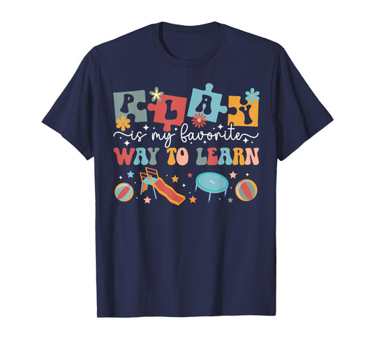 ABA Therapist ABA Therapy Applied Behavior Analysis Groovy T-Shirt
