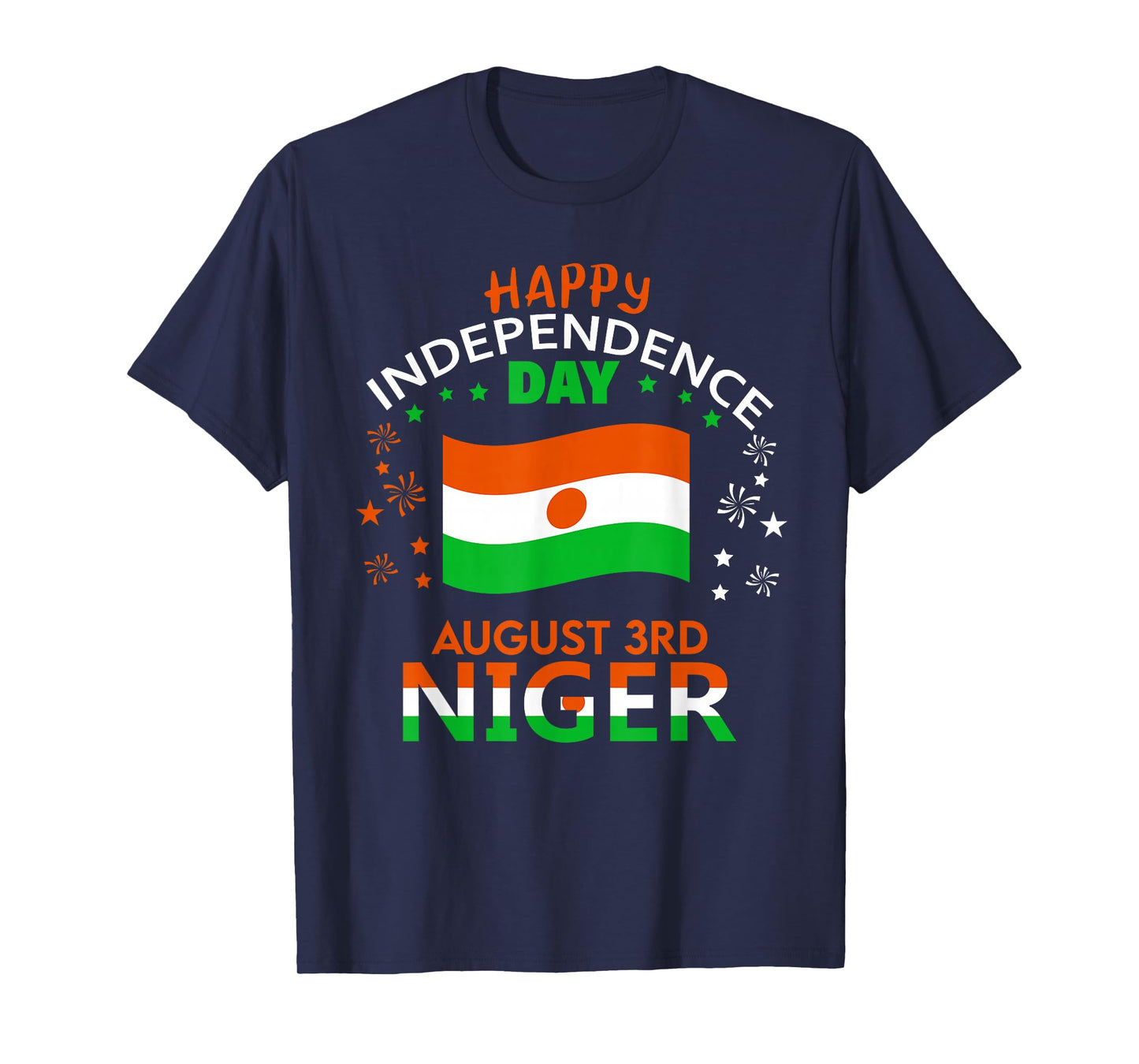 Niger 65th Independence Day Nigerien Pride Niger Flag T-Shirt