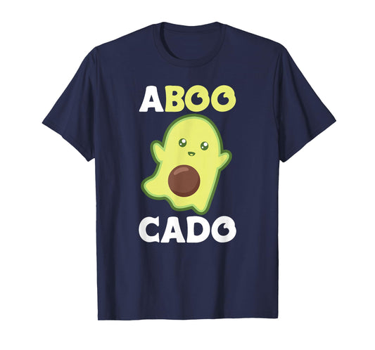 Avocado Ghost For Halloween Funny Avocados Pun T-Shirt